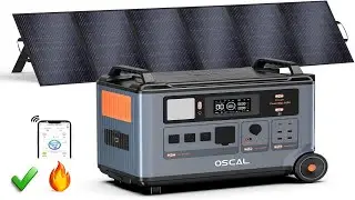 Солнечный генератор OSCAL PowerMax 6000 мощностью 3600 Вт&middot;ч, электростанция мощностью 6000 Вт с с...