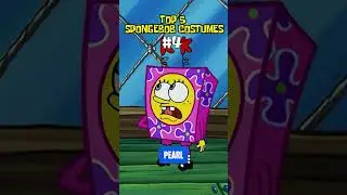 Top 5 SpongeBob Costumes! 🧽 | #shorts