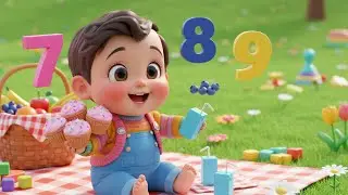 Picnic Basket Counting Fun for Kids | Learning Song for Kids, Popular Nursery Rhyme, Baby Songs🧺🍎🎶