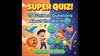 Ultimate Kids Quiz! 15 Fun Questions for 8-Year-Olds 🌟