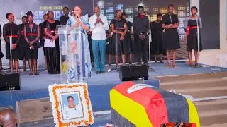 Teso MPs breakdown while receiving the body of Hon. Apolot Stella Isodo in Soroti City