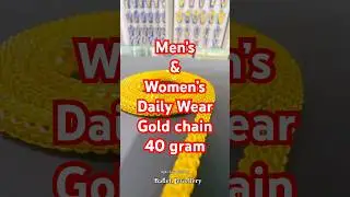 40gram gold chain #gold chain designs for men women #dubai gold chain design #gents gold chaindesign
