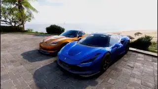 Corvette ZR1 & Ferrari CRUISE|Forza Horizon 5