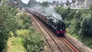 LMS Royal Scot 6115 Scots Guardsman on 1Z33 Bristol Temple Meads to Par