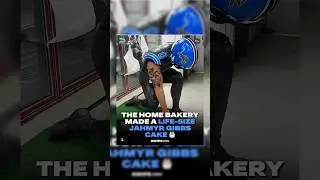 Jahmyr Gibbs + Amon-Ra St. Brown Cake Is INSANE! 🍰🔥 NFL Celebration Brought to Life #nfl