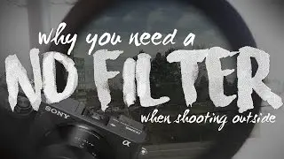 Variable Neutral Density Filter Test for Sony | Do you need one?