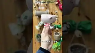 This little pig is so pink and tender so cute#Pottery art#Xinxiang Pottery Art Yichen Pott