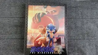 Sonic 2 Best Buy steelbook opening!