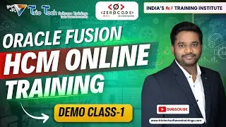 👉 Oracle Fusion HCM Online Training Demo - 1 | Global HR Implementation & Real-Time Scenarios