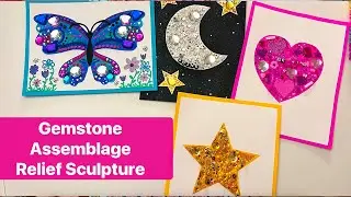 Elementary Assemblage Relief Sculpture Lesson
