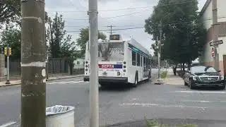 SEPTA 2010 New Flyer DE40LFR #8448 On Route 2