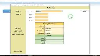 Userform based User-Interface in Excel VBA
