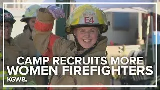 Annual fire camp aims to recruit more women firefighters