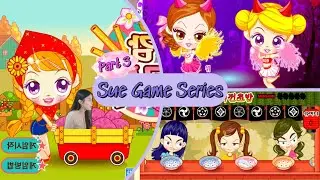 Sue Game Series Compilation Part 3! | Sue Makes French Fries | Sushi Restaurant | Sue Cheer Leader