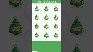🎄How To Find The Right Christmas Tree? Check This Odd One!