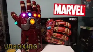 NANO GUANTELETE DE IRON MAN / HULK - HASBRO LEGENDS SERIES | UNBOXING - REVIEW [OFF TOPIC]