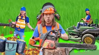 Lawn Mowers, Leaf Blowers, and Tree Trimming with Handyman Hal
