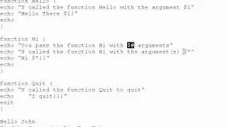 SADS: Bash Function and Dollar Symbols