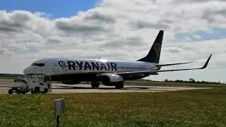Atterrissage &agrave; Tours Val de Loire (737-800)