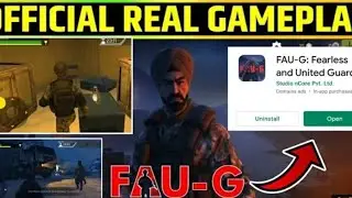 FAUG Gameplay with Guns | FAUG Game Real Gameplay | FAUG Game Download | FAUG Game | nCORE Games