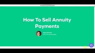 How To Sell Annuity Payments in USA|| #sellannuitypayment by Kate10 #453245