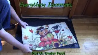 Fall Friends MatMates Insert Doormat - 18 x 30