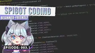 First time Join Message and Starter Kit | Spigot Coding Tutorial [1.17] #003.1