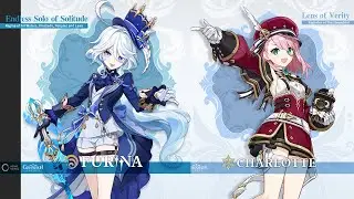 Furina Hydro Archon & Charlotte New 4.2 Character OFFICIAL Art & Story Reveal