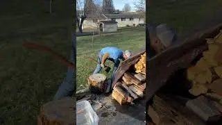 True Temper Flint Edge Kelly Works Connecticut Putting in Work! #axe #woodworking #trending