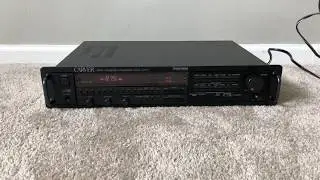 Carver CT-17 Home Theater Surround Preamplifier with AM and FM Radio Tuner