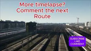 TIMELAPSE FRANKFURT(MAIN)HBF Train Sim World 6 PS 5 PRO #tsw6 #ps5pro