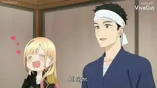 Marin cosplays Black lobelia  My Dress Up Darling Ep 9