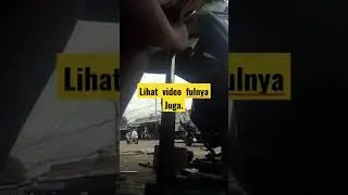 buka shock depan /pake alat treker!! #shortvideo #shock #shorts #barusmotor2