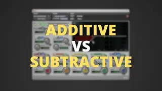 Additive EQ Vs. Subtractive EQ