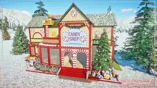 Christmas Candy Shop | Planet Zoo Speed Build