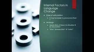 ENG 4210 - Lecture 1, Part 2:  Directions Of Language Change