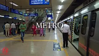 Jaipur Metro Uncut : Complete Ride | From Start to Finish (Pink Line) | Mansarovar to Badi Chaupar