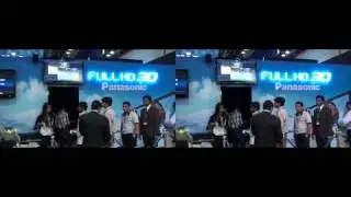Panasonic full HD 3D home Theater at Gitex 2009