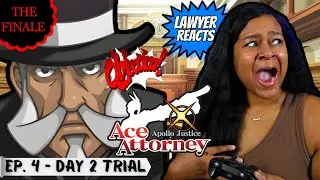 Turnabout Succession Ep 4 Day 2 Trial FINALE - Apollo Justice: Ace Attorney | Real Lawyer Reacts