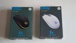 Unboxing the Logitech G203 G102  6 button RGB gaming mouse. Amazing Value mouse.