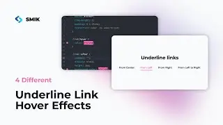 Underline Link Hover Effect, 4 Styles | CSS