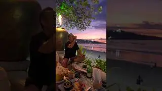 A must visit sunset beach bar in Jimbaran  / Bali - September 2024 #travel #bali #baliupdate