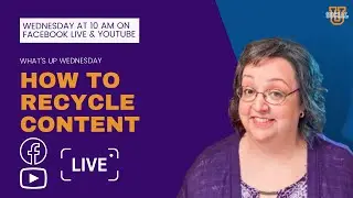How to Recycle Content