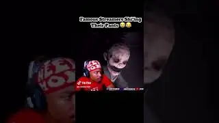 Top 3 Famous Streamers Getting Jump Scared 😂 #shorts