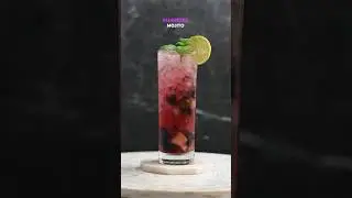 🌞🍹 Blueberry Mojito! 🫐🌿 #classicmojtio   #mint #mojitolover #summercocktails
