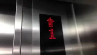 (1080p 60FPS) Hitachi Traction Elevator @Mahidol University Faculty of Dentistry, Bangkok