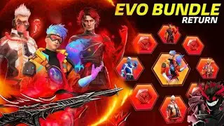 Rampage Evo Bundle Return🤯| FF New Event | New Evo M60 kinte Diamond Mai Milegaa 🔥|Galaxy Evo Return