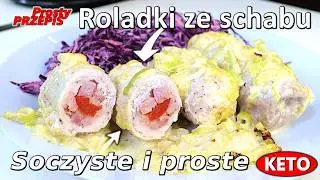 Roladki ze schabu w kremowym sosie porowym – prosty i pyszny obiad