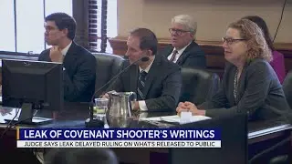 Hearing over Covenant school shooter's writings