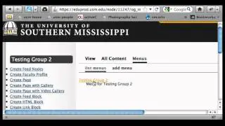 Video 5 - Menus - Part I (Top-level links and placeholders)